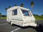 SOLD 1996 Abbey Iona 2 berth caravan with motor movers $17995.00