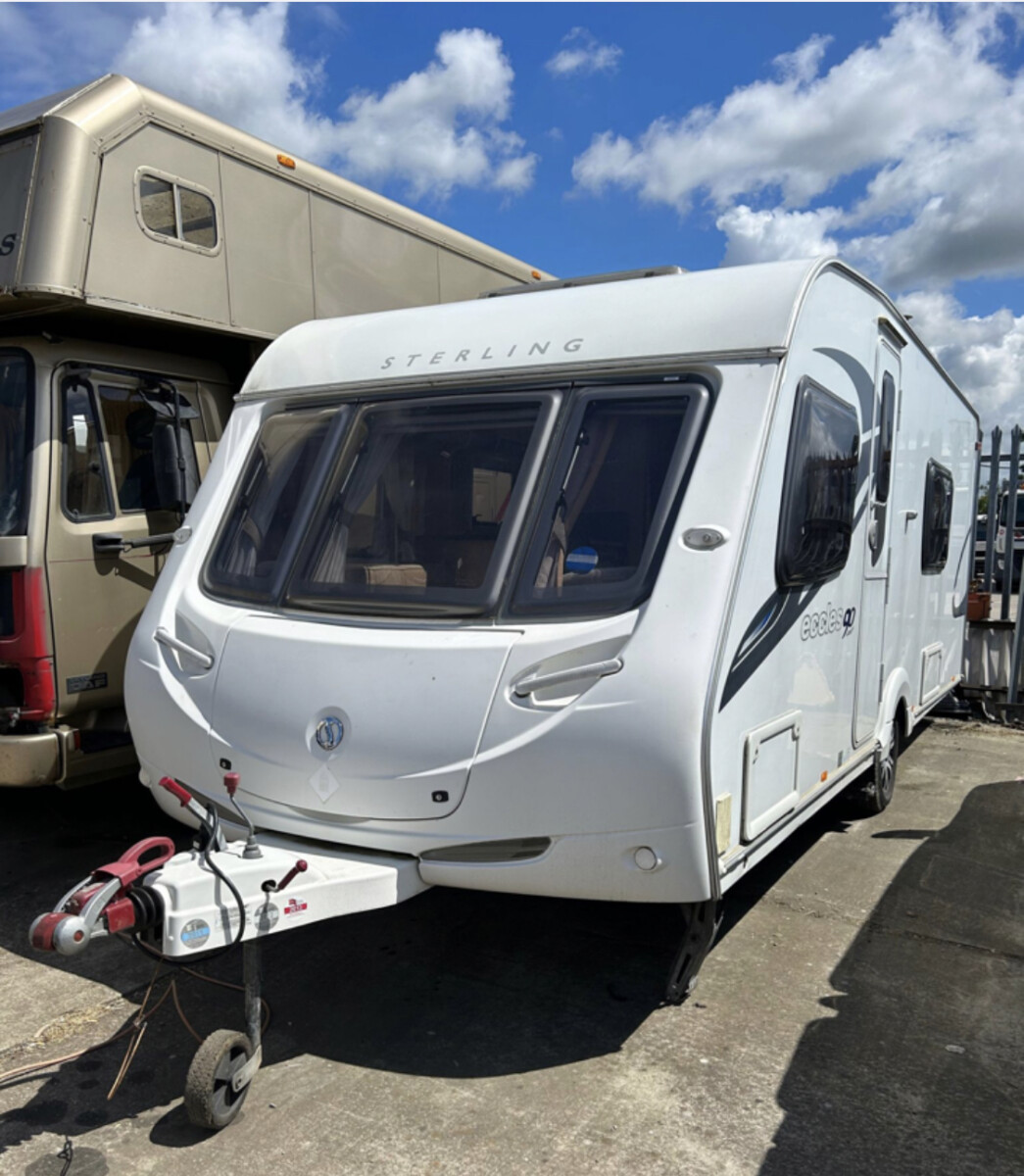 SOLD 2010 Sterling Eccles Ruby fixed bed single axle caravan $34995